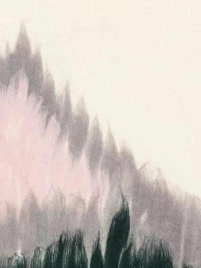 Patrizia Pepe Soft Oversized Sweater With White Pattern In Neutral