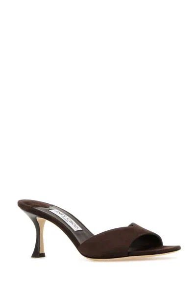 Jimmy Choo Heeled Shoes In Animal Print