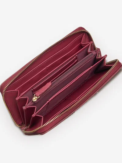 Valentino Divina Zip Around Wallet In Brown