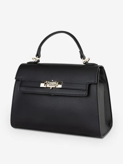 Valentino Fae Re Satchel Bag In Black