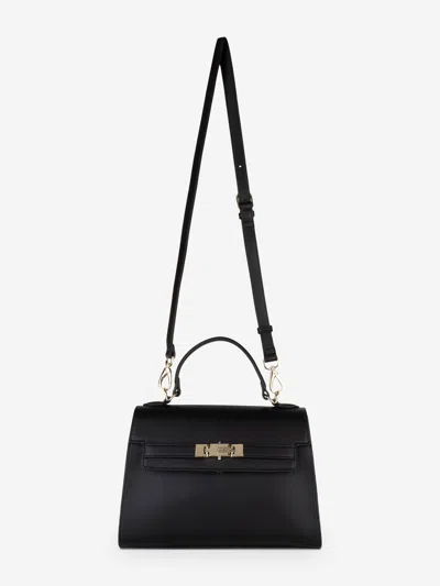 Valentino Fae Re Satchel Bag In Black