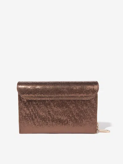 Valentino Ember Flap Bag In Brown