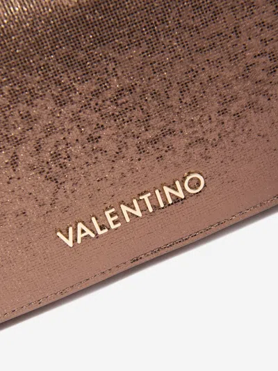 Valentino Ember Flap Bag In Brown