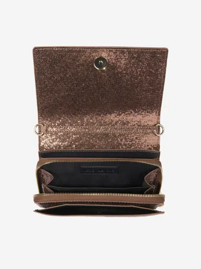 Valentino Ember Flap Bag In Brown