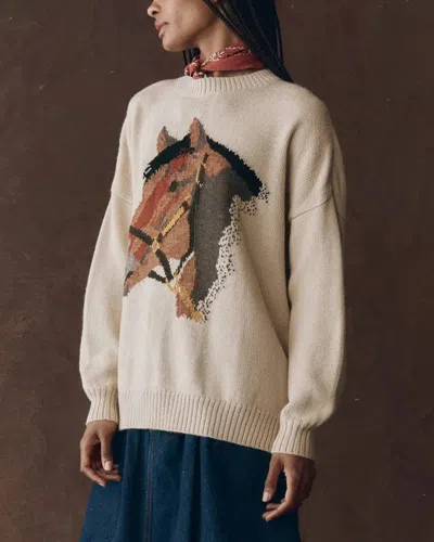 The Great The Stable Pullover Natural In Neutral