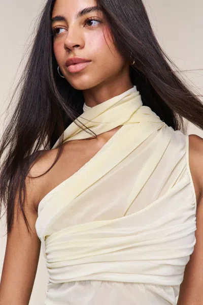 Danielle Guizio Ny Cyrielle Dress In Brown