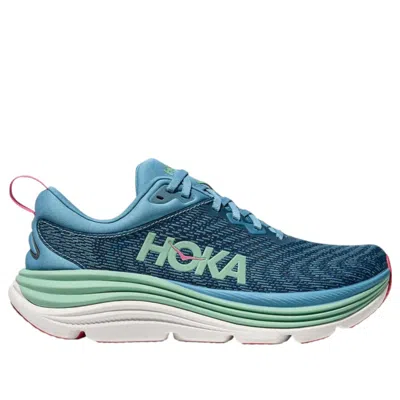 Hoka (wmns)  One One Gaviota 5 'alpine Blue Jadeite' In Multi