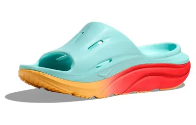 Hoka One One Ora Recovery Slide 3 'cloudless Cerise' In Multi