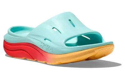 Hoka One One Ora Recovery Slide 3 'cloudless Cerise' In Multi
