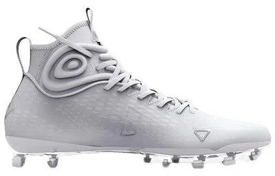 Under Armour Spotlight Lux Mc 2.0 3025082-100 Mens White Football Cleats Acad586 In Gray