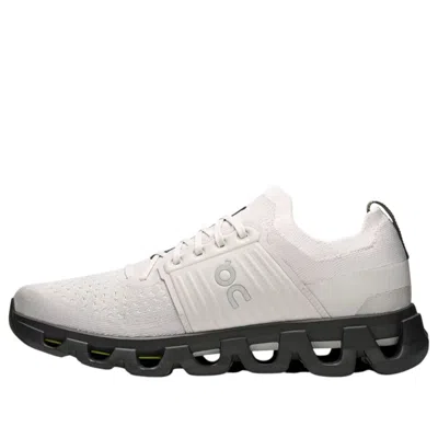 On Running Cloudswift 4 'wolf Black' In White