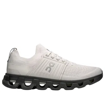 On Running Cloudswift 4 'wolf Black' In White
