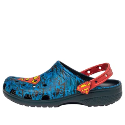 Crocs Superman Classic Clog In Blue