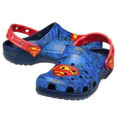Crocs Superman Classic Clog In Blue