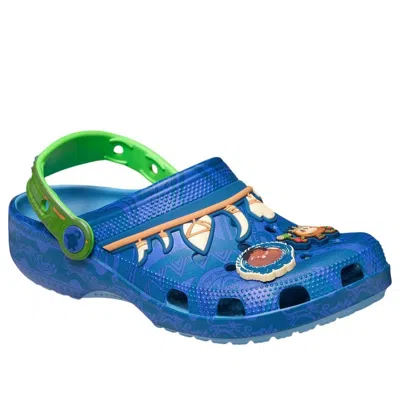 Crocs X Disney Moana Classic Clogs In Blue