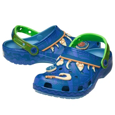 Crocs X Disney Moana Classic Clogs In Blue