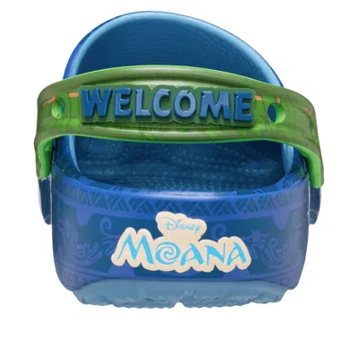 Crocs X Disney Moana Classic Clogs In Blue