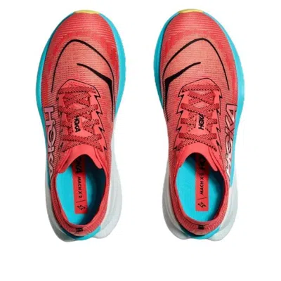 Hoka (wmns)  One One Mach X 2 'grapefruit Electric Coral' In Multi