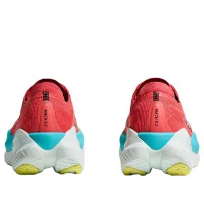 Hoka (wmns)  One One Mach X 2 'grapefruit Electric Coral' In Multi