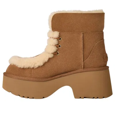 Ugg (wmns)  Esmee Lace-up Boots 'chestnut' In Brown