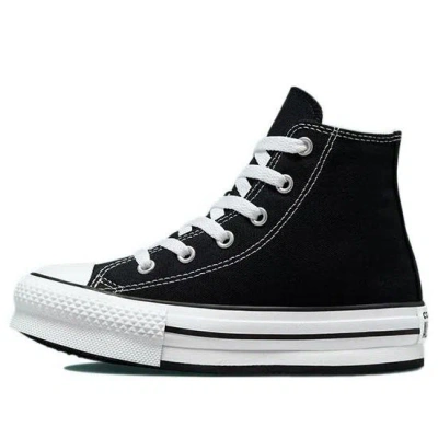 Converse (ps)  Chuck Taylor All Star Lift Platform High 'black' In Multi