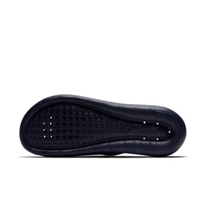Nike Victori One Slide 'polka Swoosh - Midnight Navy' In Blue