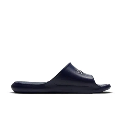Nike Victori One Slide 'polka Swoosh - Midnight Navy' In Blue