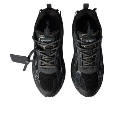 Off-white Be Right Back Panel Sneakers Pull Tab In Black