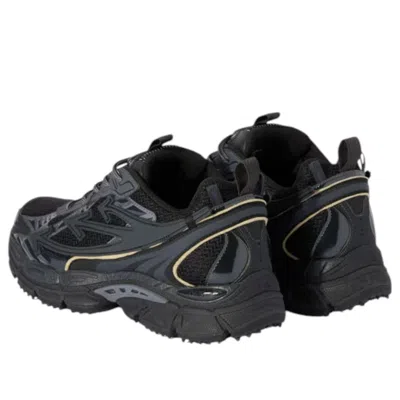 Off-white Be Right Back Panel Sneakers Pull Tab In Black