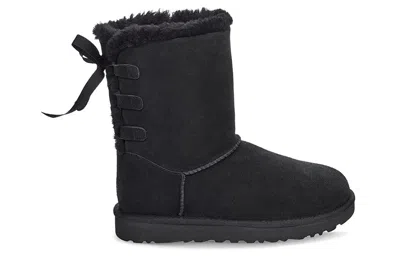 Ugg (wmns)  Short Bow Stiefel Fleece Lined Black