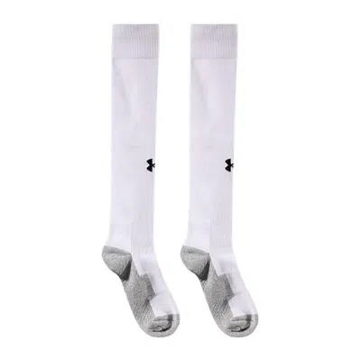 Under Armour Long Soccer Socks 'white Grey Black'