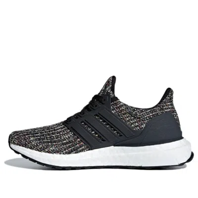 Adidas Originals (gs) Adidas Ultraboost J 'carbon' In Black