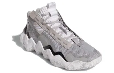 Adidas Originals (wmns) Adidas Exhibit B Mid 'grey Black White' In Gray