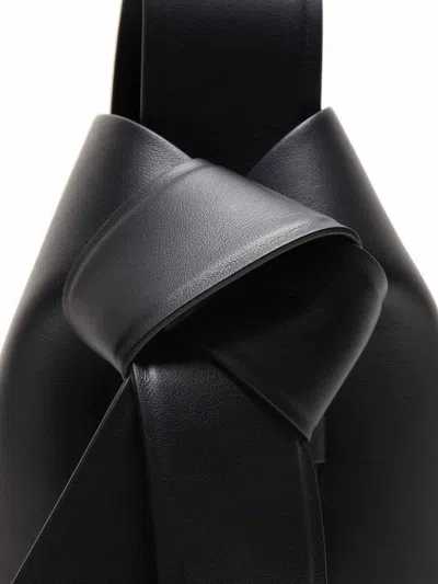 Acne Studios Musubi Mini Shoulder Bag In Black