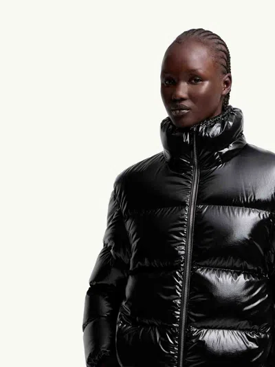 Moncler Genius Edward Enninful Long Coat In Black