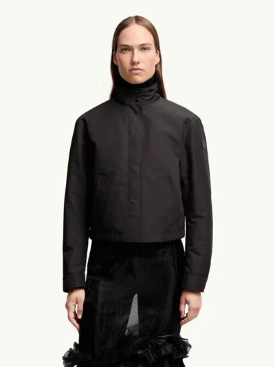 Moncler Genius Edward Enninful Long Coat In Black