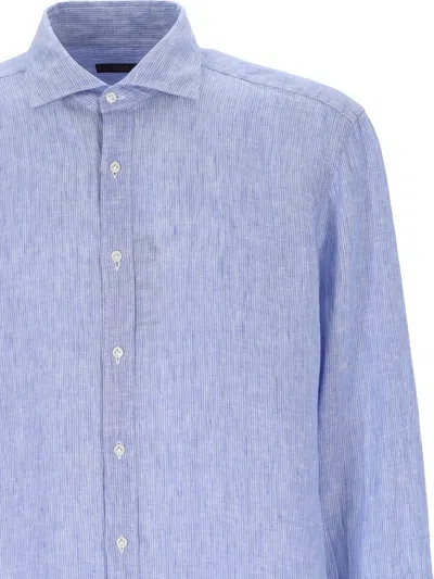 Fay Shirts In Blue