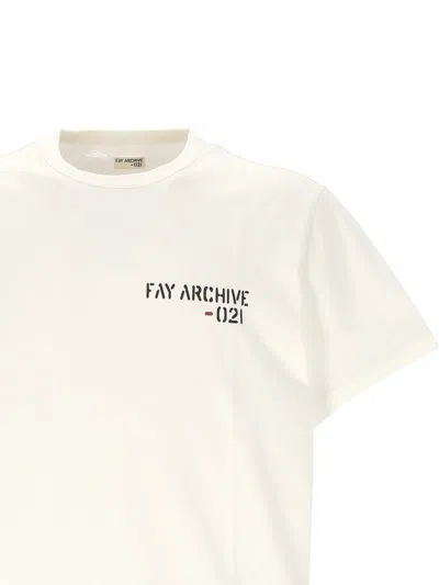 Fay T-shirts And Polos In White