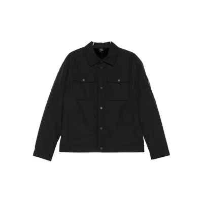 Moose Knuckles Button-fastening Shirt Jacket In Black