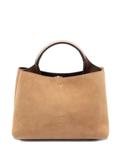 Tod's Micro Bag In Leather In Brown