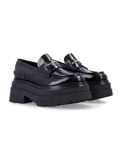 Alexander Wang Carter Platform Loafer In Black