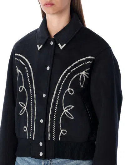 Levi's Lennox Rodeo Western Wool-blend Jacket In Blue