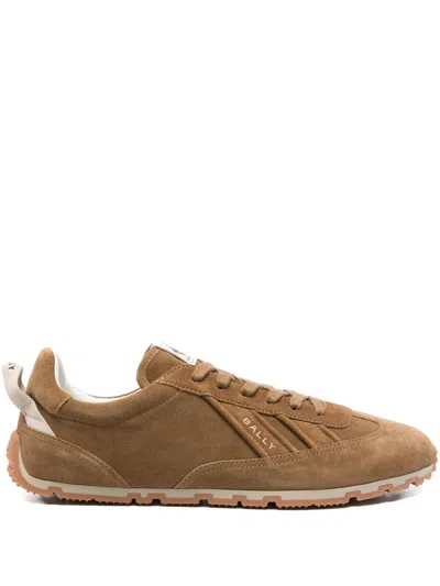 Bally Lace-up Sneakers In Brown