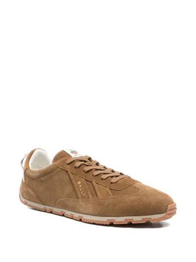Bally Lace-up Sneakers In Brown
