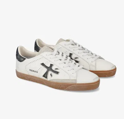 Premiata Steven 6975 Sneakers In White