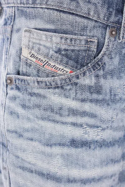 Diesel Vintage Inspired Five Pocket Denim Trousers In Blue
