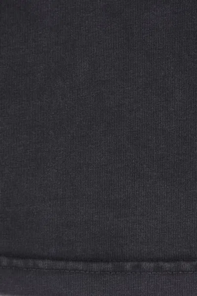 Alexander Wang Omens Washed Black Shrunken Round-neck Cotton-jersey T-shirt In Black