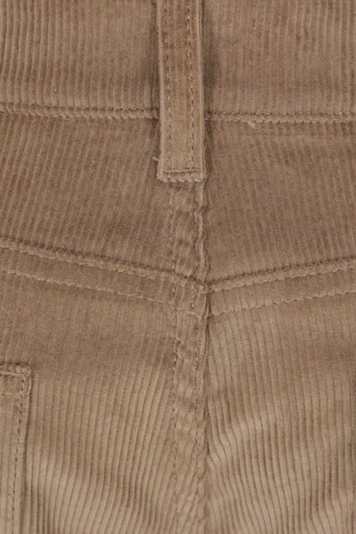 Rohe Corduroy Trousers In Brown