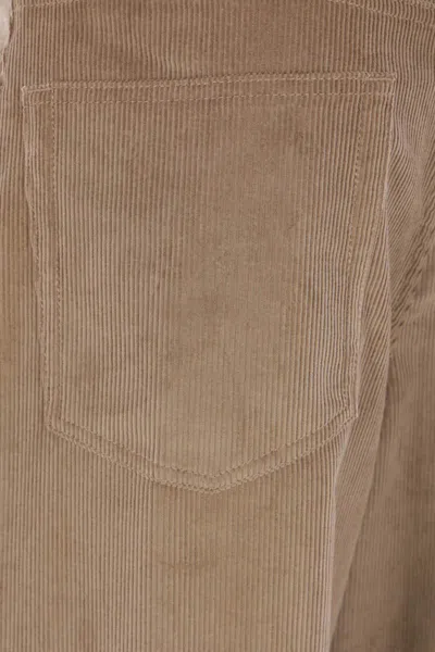 Rohe Corduroy Trousers In Brown