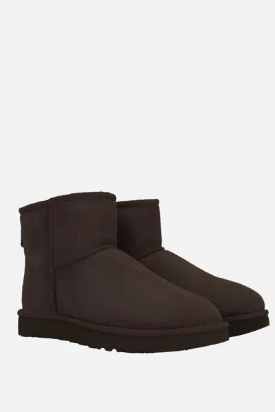 Ugg Classic Mini Ii Boots Dusted Cocoa In Brown